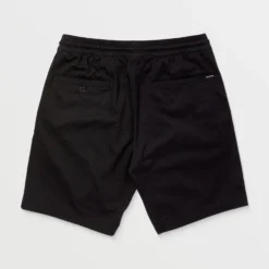Frickin Elasticated Waist 19" Short - BLACK -Volcom Store A1012304 BLK 7