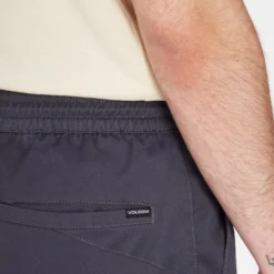 Frickin Elasticated Waist 19" Short - CHARCOAL -Volcom Store A1012304 CHR 4