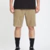 Outer Spaced 21" Short - KHAKI -Volcom Store A1012310 KHA F
