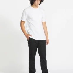 Frickin Slim Stretch Chino Trousers - BLACK -Volcom Store A1112305 BLK 4 da2cae21 144a 4ed9 a78e 0662e65dea5b