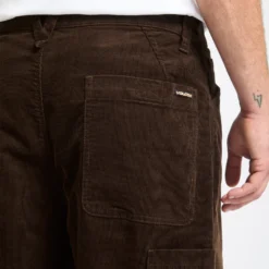 Kraftsman Corduroy Trousers - Brown Stone -Volcom Store A1112503 BRS 3