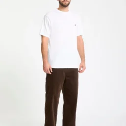 Kraftsman Corduroy Trousers - Brown Stone -Volcom Store A1112503 BRS 30