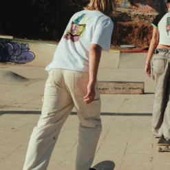 Kraftsman Jeans - DIRTY WHITE -Volcom Store A1122200 DWH LIFESTYLE 7