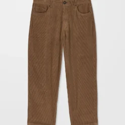 Billow Tapered Corduroy Trousers - Ermine -Volcom Store A1132305 ERM 32