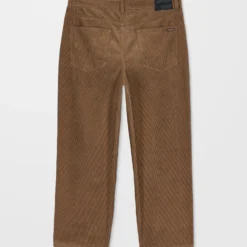 Billow Tapered Corduroy Trousers - Ermine -Volcom Store A1132305 ERM 33