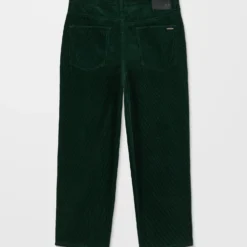 Billow Tapered Corduroy Trousers - Scarab 15 Billow Tapered Corduroy Trousers - Scarab -Volcom Store A1132305 SCB 33