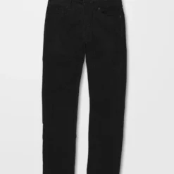 Solver 5 Pocket Corduroy Trousers - Black -Volcom Store A1132312 BLK 32