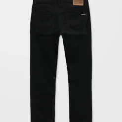 Solver 5 Pocket Corduroy Trousers - Black -Volcom Store A1132312 BLK 33