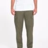 Strange Tripper Tapered Cargo Trousers - WINTERMOSS -Volcom Store A1132406 WMSK F