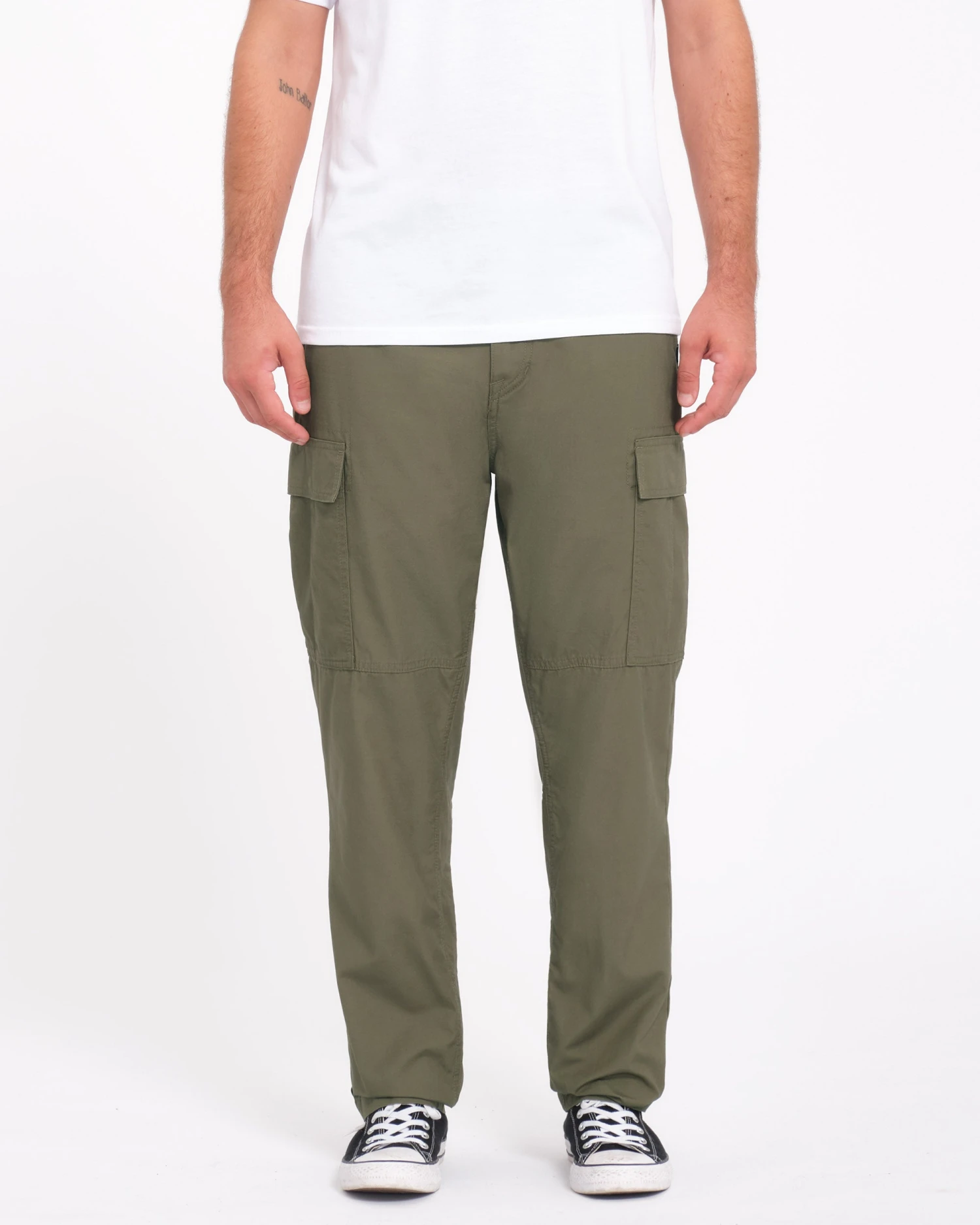 Strange Tripper Tapered Cargo Trousers - WINTERMOSS 3 Strange Tripper Tapered Cargo Trousers - WINTERMOSS
