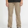 Frickin Modern Stretch Trousers - Khaki -Volcom Store A1132501 KHA 1