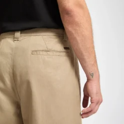 Baggos Pleat Trousers - Khaki 11 Baggos Pleat Trousers - Khaki -Volcom Store A1132503 KHA 3