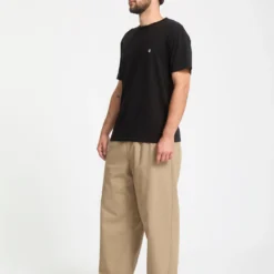 Baggos Pleat Trousers - Khaki 12 Baggos Pleat Trousers - Khaki -Volcom Store A1132503 KHA 30