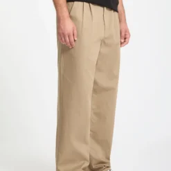 Baggos Pleat Trousers - Khaki 13 Baggos Pleat Trousers - Khaki -Volcom Store A1132503 KHA 31
