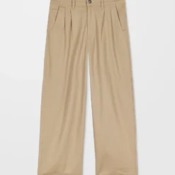 Baggos Pleat Trousers - Khaki 14 Baggos Pleat Trousers - Khaki -Volcom Store A1132503 KHA 32
