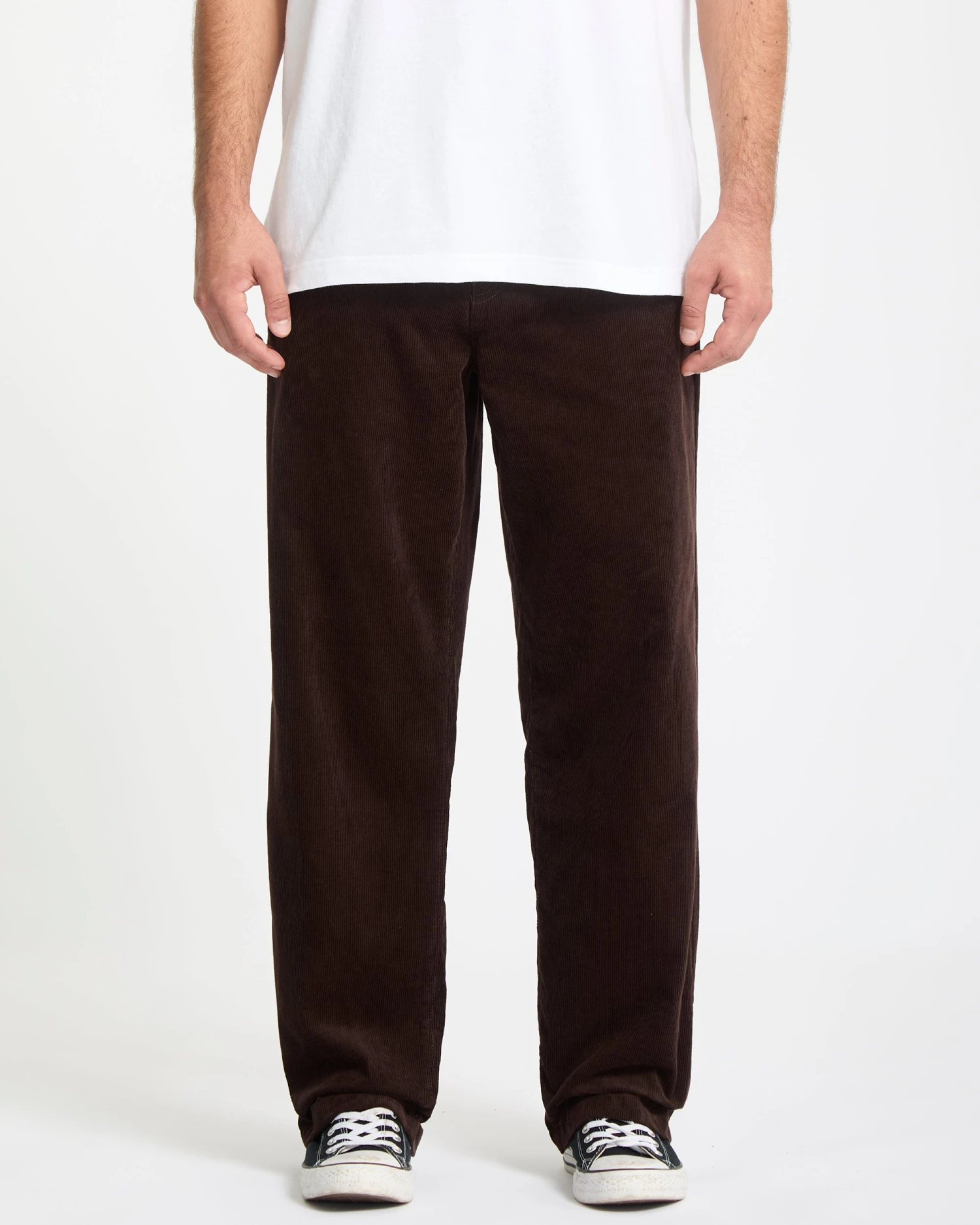 Frickin Loose Tapered Corduroy Trousers - Cacao 3 Frickin Loose Tapered Corduroy Trousers - Cacao