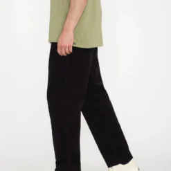 Psychstone Elasticated Waist Trousers - Black -Volcom Store A1212401 BLK 5 989353ab 4439 42a3 a130 19e2fd3119db