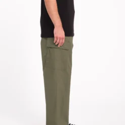 Billow Tapered Elasticated Waist Cargo - WINTERMOSS -Volcom Store A1232407 WMS 1