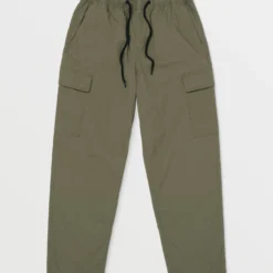 Billow Tapered Elasticated Waist Cargo - WINTERMOSS -Volcom Store A1232407 WMS 4
