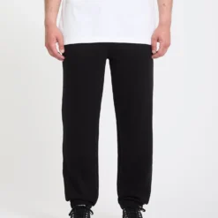 Single Stone Fleece Trousers - Black