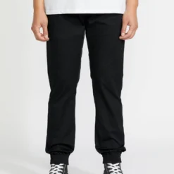 Frickin Slim Jogger Trousers - Black