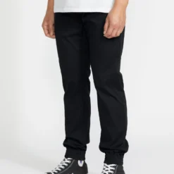 Frickin Slim Jogger Trousers - Black -Volcom Store A1232505 BLK 31