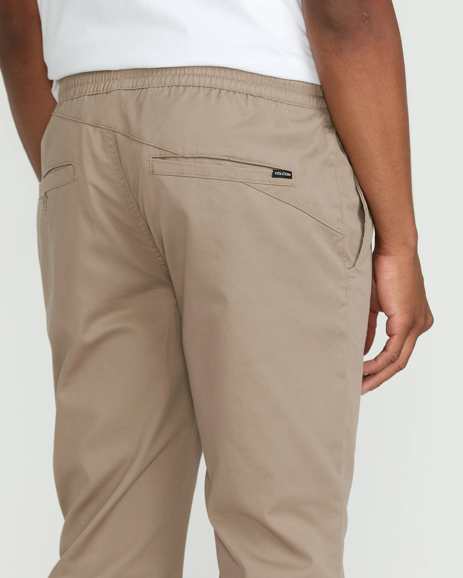 Frickin Slim Jogger Trousers - Khaki 5 Frickin Slim Jogger Trousers - Khaki - Image 3