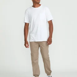 Frickin Slim Jogger Trousers - Khaki 12 Frickin Slim Jogger Trousers - Khaki -Volcom Store A1232505 KHA 30