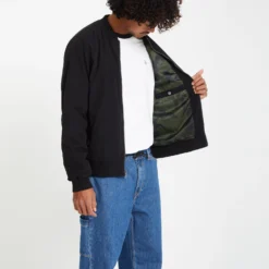 Burnward Jacket - BLACK COMBO 16 Burnward Jacket - BLACK COMBO -Volcom Store A1512007 BLC 4