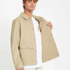 Barton Jacket - KHAKI -Volcom Store A1532404 KHA 2