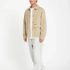 Barton Jacket - KHAKI -Volcom Store A1532404 KHA 3