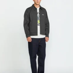 Voider Jacket - ASPHALT BLACK -Volcom Store A1612303 ASB 3