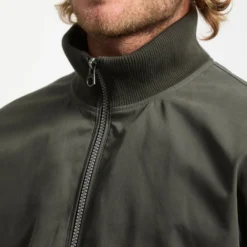 Damerman Bomber Jacket - Rinsed Black -Volcom Store A1632504 RIB 3