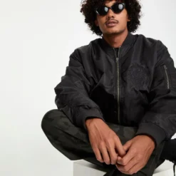 Skullarstone Bomber Jacket - Black 27 Skullarstone Bomber Jacket - Black -Volcom Store A1632505 BLK 10 21f36176 30aa 43a5 a5db c132523e5bf0