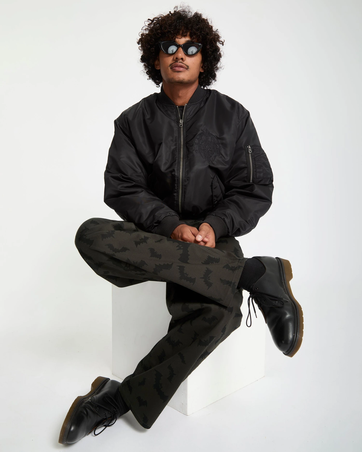 Skullarstone Bomber Jacket - Black 13 Skullarstone Bomber Jacket - Black - Image 11