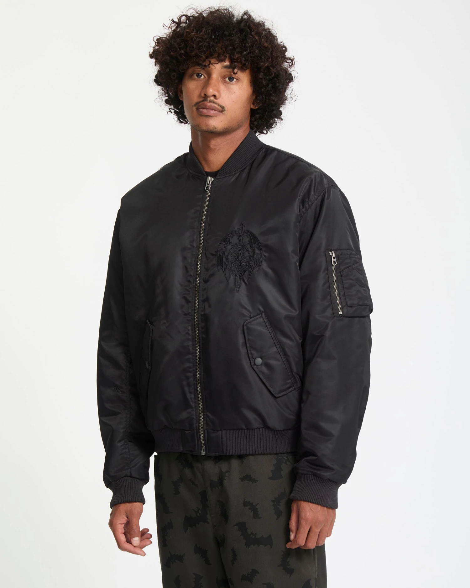 Skullarstone Bomber Jacket - Black 15 Skullarstone Bomber Jacket - Black - Image 13