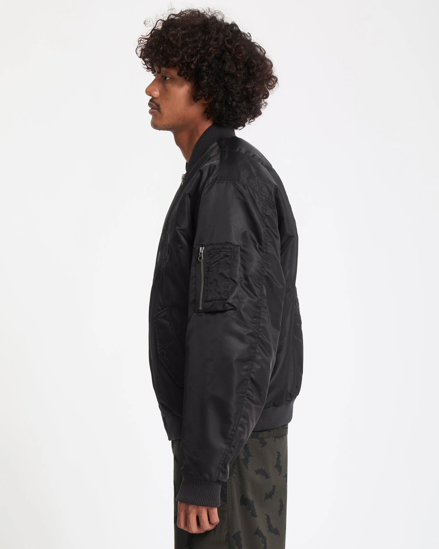 Skullarstone Bomber Jacket - Black 11 Skullarstone Bomber Jacket - Black - Image 9