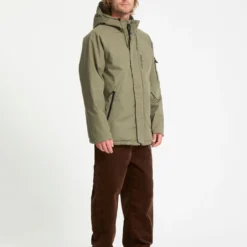 Stoke Stone II 10K Jacket - Wintermoss 17 Stoke Stone II 10K Jacket - Wintermoss -Volcom Store A1732407 WMS 5