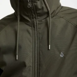 Hernan 10K Jacket - Rinsed Black -Volcom Store A1732408 RIB 3