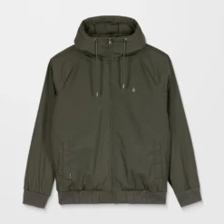 Hernan 10K Jacket - Rinsed Black -Volcom Store A1732408 RIB 32