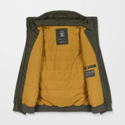 Hernan 10K Jacket - Rinsed Black -Volcom Store A1732408 RIB 34