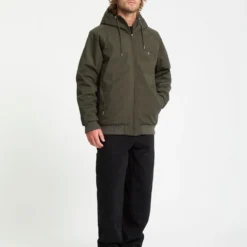 Hernan 10K Jacket - Rinsed Black -Volcom Store A1732408 RIB 5