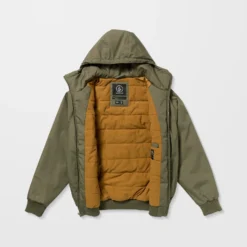 Hernan 10K Jacket - Wintermoss 17 Hernan 10K Jacket - Wintermoss -Volcom Store A1732408 WMS 34