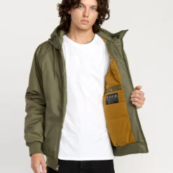 Hernan 10K Jacket - Wintermoss 12 Hernan 10K Jacket - Wintermoss -Volcom Store A1732408 WMS 4