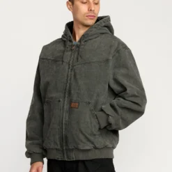 Hamilstorm Jacket - Rinsed Black -Volcom Store A1732500 RIB 31
