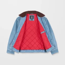 Stonewish Jacket - Denim -Volcom Store A1732502 DEN 34