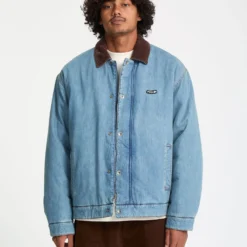 Stonewish Jacket - Denim -Volcom Store A1732502 DEN 6