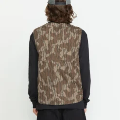 Operators Vest - BRINDLE -Volcom Store A1812500 BNL 6