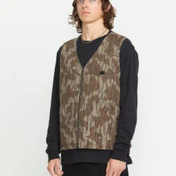 Operators Vest - BRINDLE -Volcom Store A1812500 BNL 7