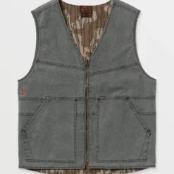 Operators Vest - BRINDLE -Volcom Store A1812500 BNL 9